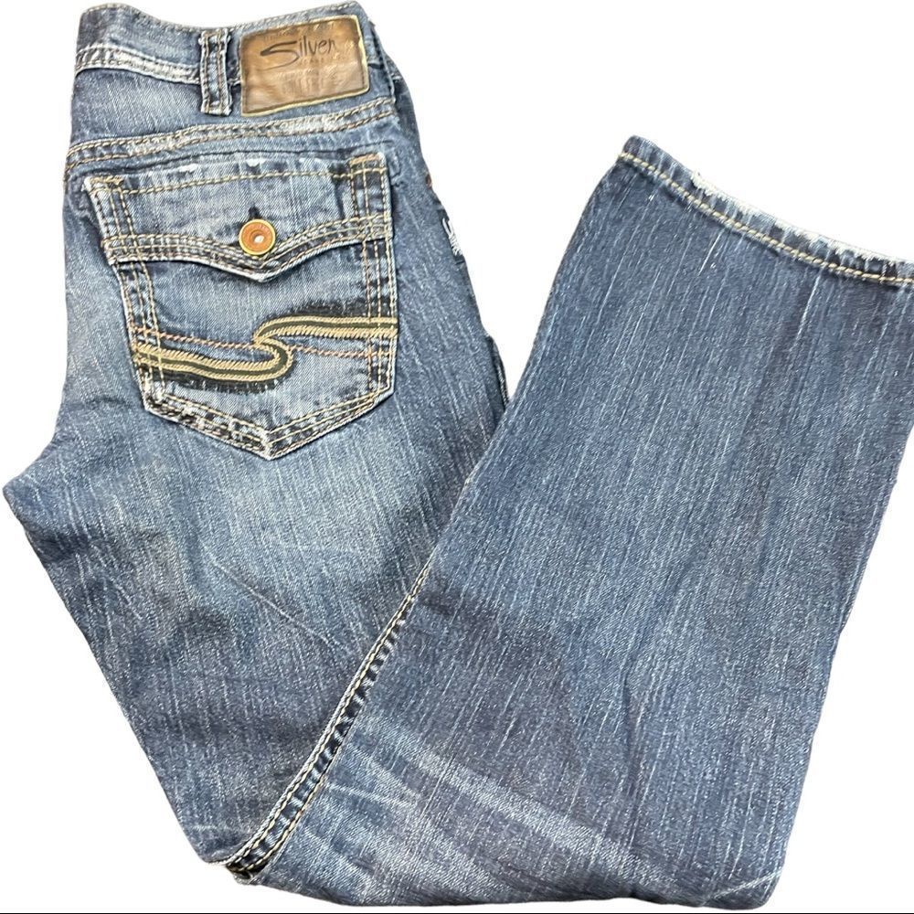 Silver Jeans Womens Blue Size 34/32